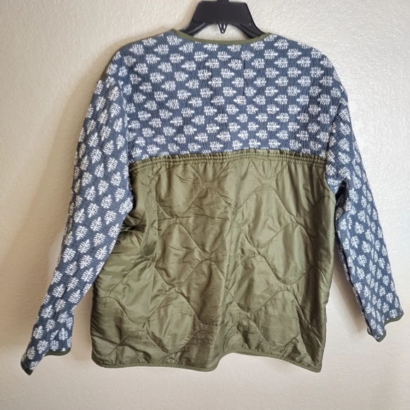 Rare Anine Bing Andy Patchwork Lightweight Bomber Jacket Sz S - Picture 5 of 7